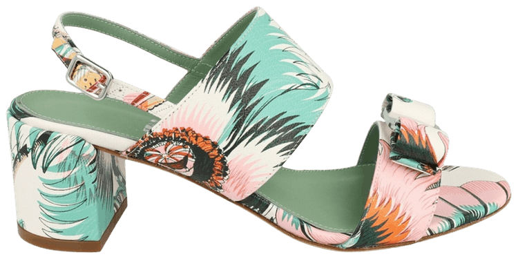 Ferragamo Wmns Giulia Leather Sandal White