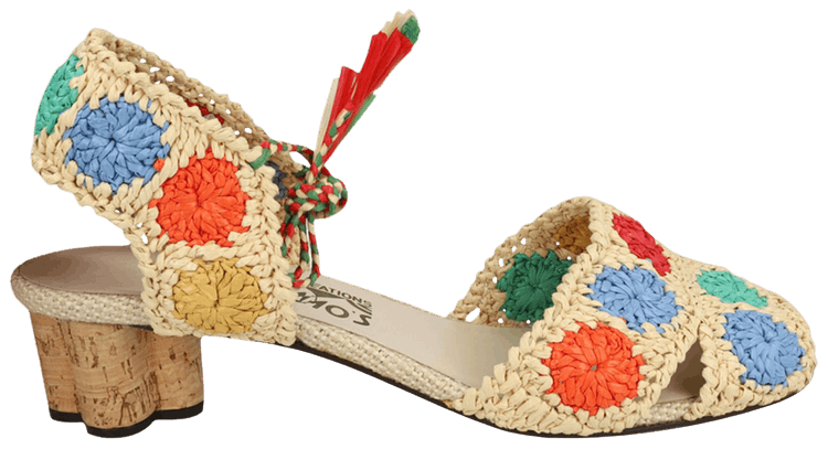 Ferragamo Wmns Malibu Sandal Multi Color