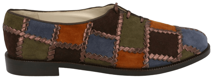 Ferragamo Wmns Esquimese Patchwork Loafer Blue