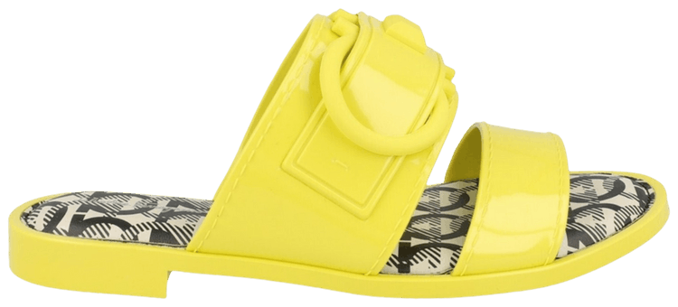 Ferragamo Wmns Taryn G Sandal Light Yellow