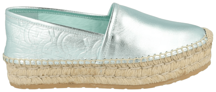 Ferragamo Wmns Tim Ganem Espadrilles Aqua Green