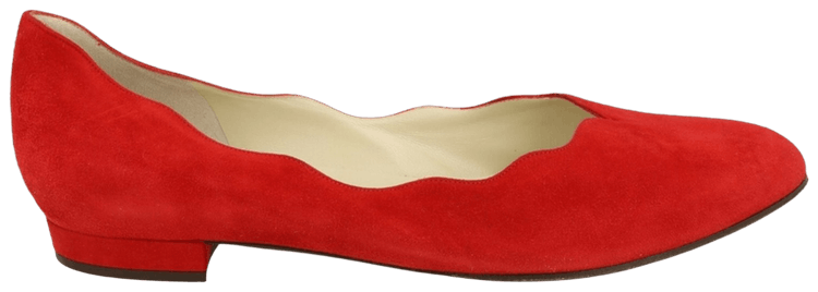 Ferragamo Wmns Turchina Ballet Flat Red