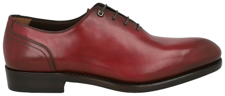 Ferragamo Barclay Leather Dress Shoe Red