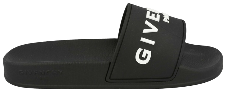 Givenchy Wmns Logo Signature Slide Black