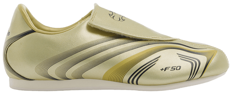 adidas Wmns Taekwondo F50 Gold Metallic Black