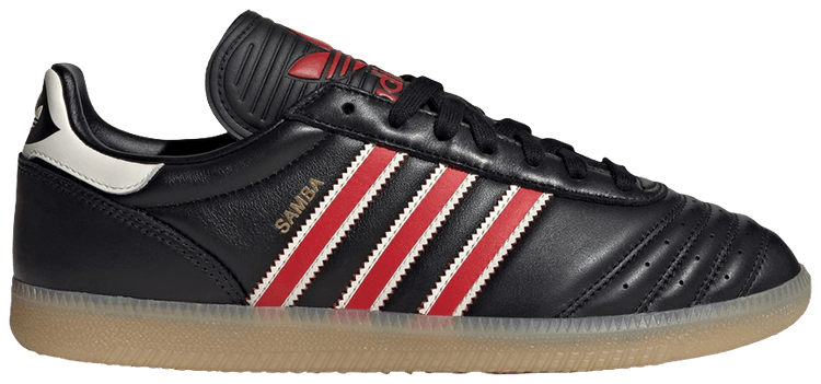 adidas Samba JP Core Black Red Gum