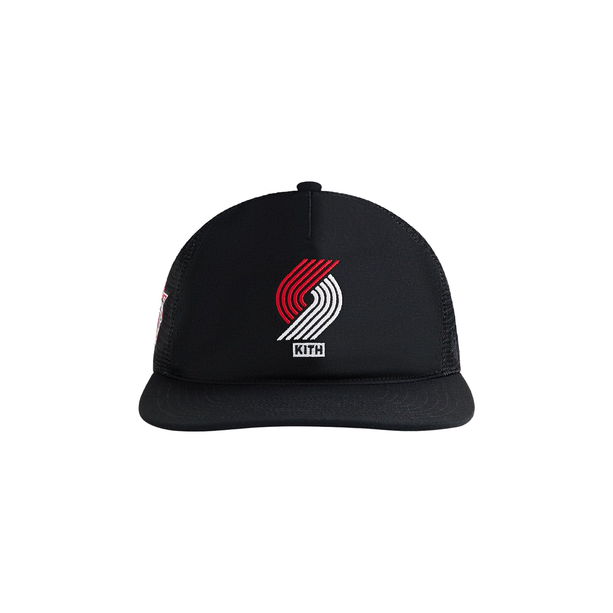Pre-owned Kith X '47 For Nba All-star Portland Trail Blazers Trucker Hat 'black' | Men's Size Onesize