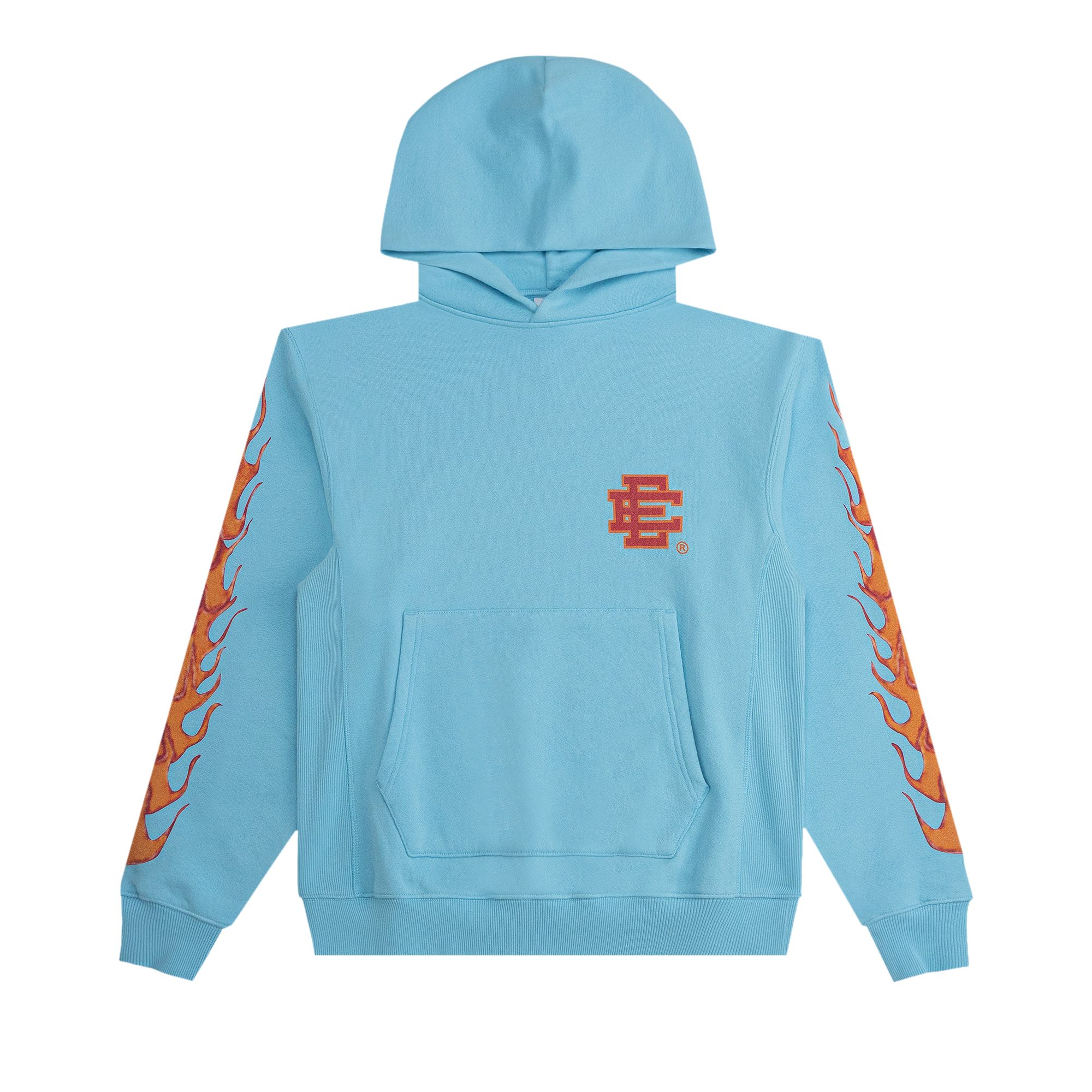 Pre-owned Eric Emanuel Ee Basic Hoodie 'blue' | Men's Size M