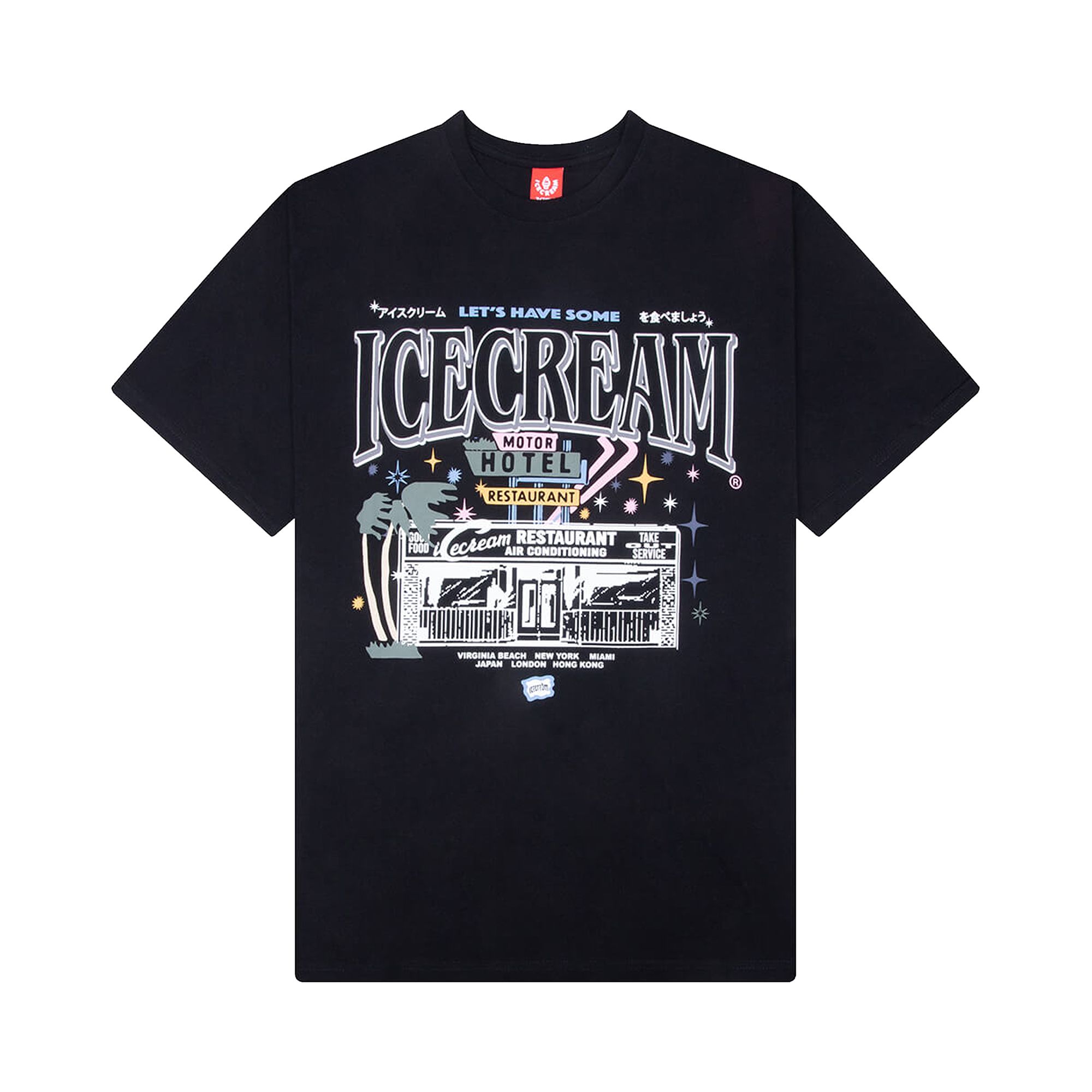 Pre-owned Icecream Store Front Short-sleeve Tee 'black' | Men's Size Xl