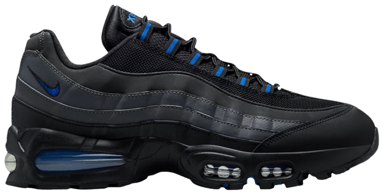 Nike Air Max 95 Big Bubble   Black Game Royal