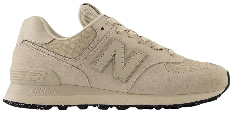 New Balance Wmns 574 White Bone Croc