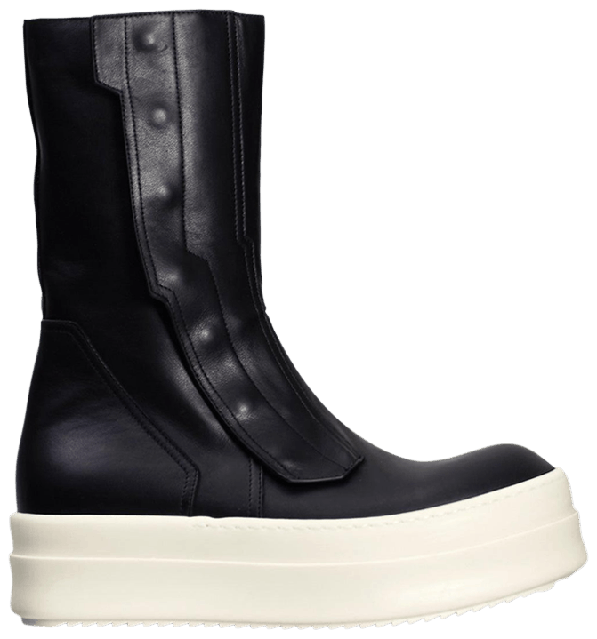 Rick Owens Moto Turbogeo Black Milk
