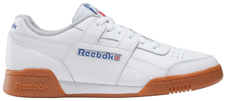 Reebok Workout Plus White Vector Blue Vector Red