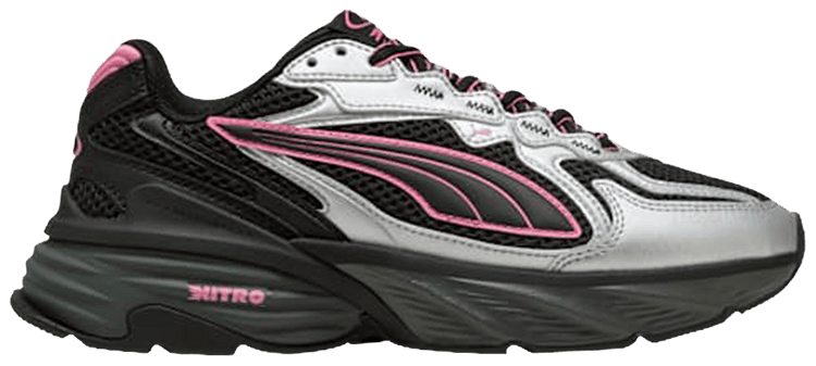 Puma Wmns Fade Silver Black Strawberry Burst