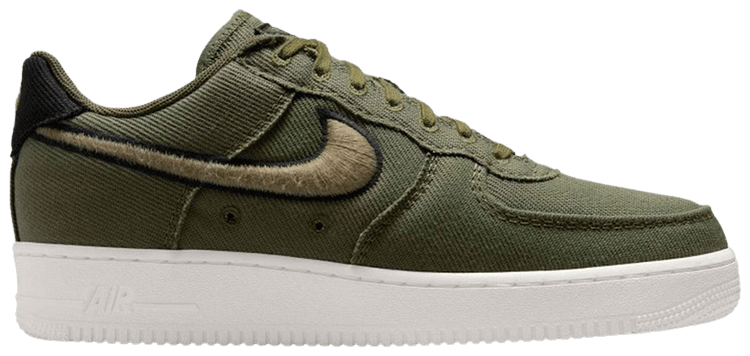 Nike Air Force 1 Low Canvas Army Olive Matte Olive
