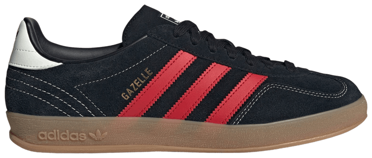 adidas Gazelle Indoor Core Black Better Scarlet Gum