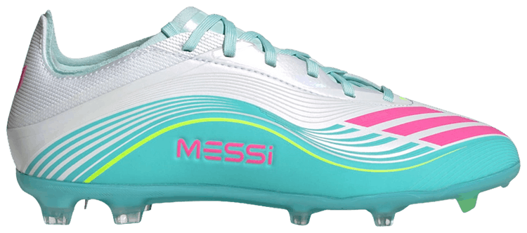 adidas F50 League FG Big Kid Messi Aurora Radiante Pack
