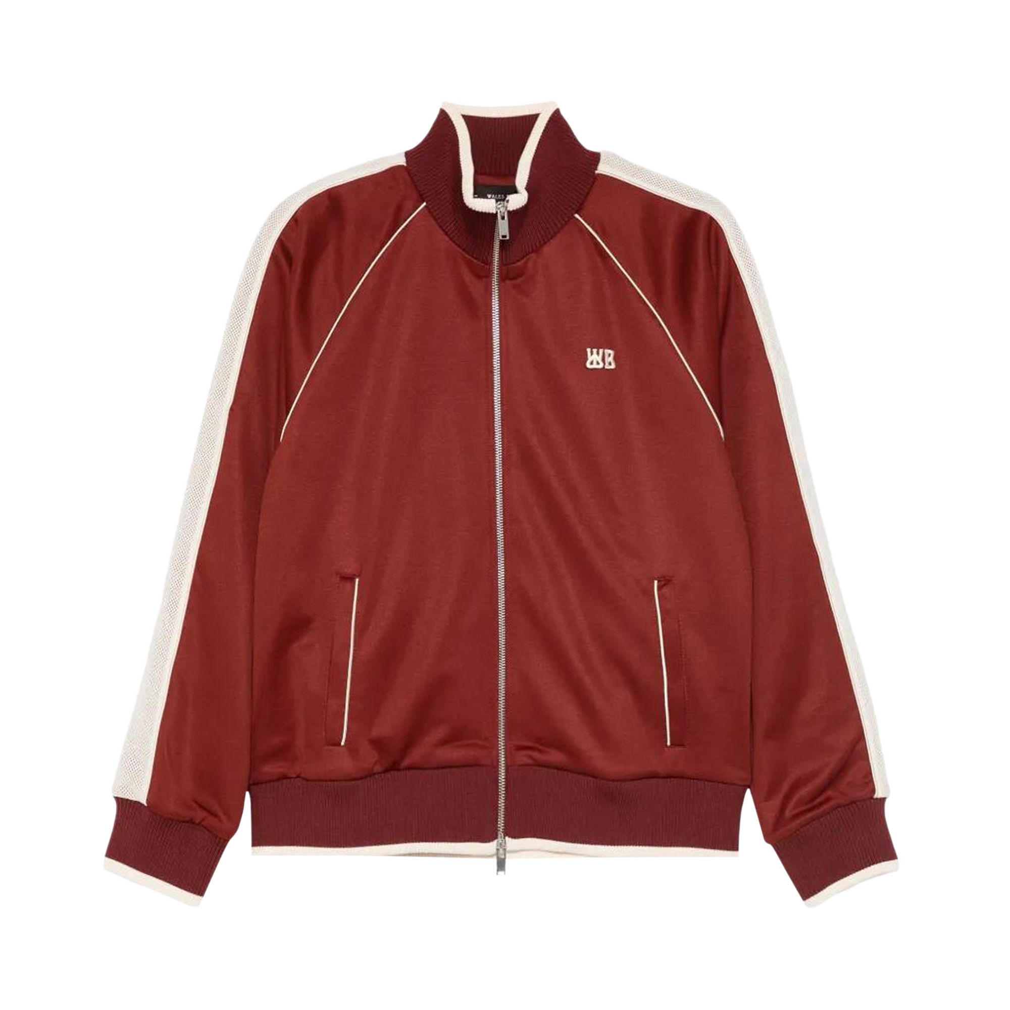 Pre-owned Wales Bonner Motion Track Top 'rust/ivory' | Red | Men's Size M