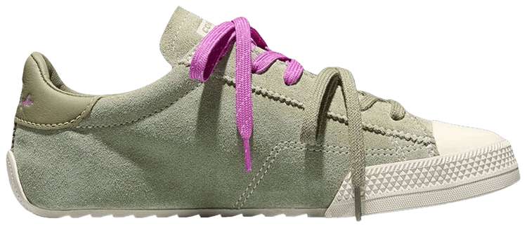 Converse Chuck Taylor Lo Light Field Surplus Green Shocking Orchid Pink