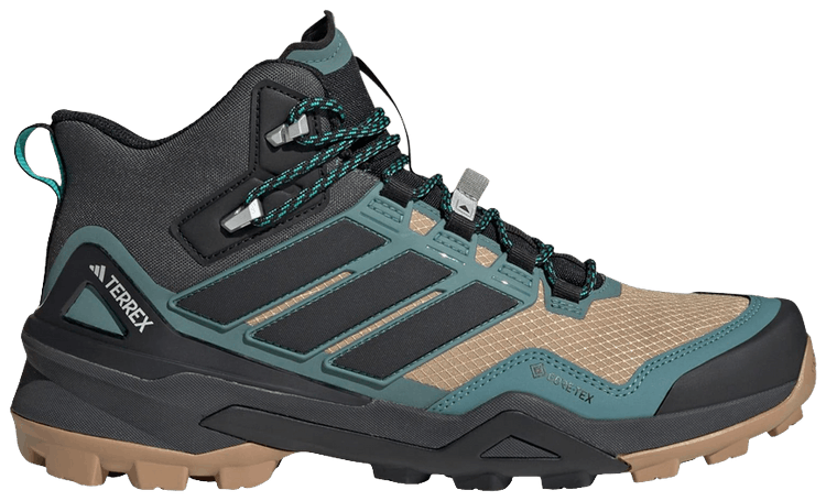 adidas Terrex Skychaser Mid GORE TEX Cardboard Core Black Preloved Teal