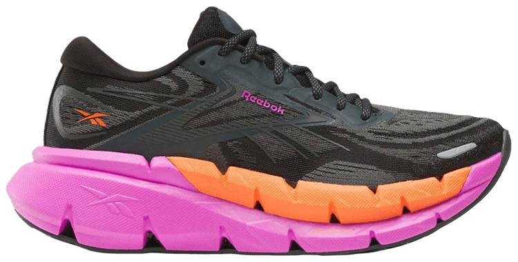 Reebok Wmns Floatzig Double Black Grey Virtual Pink