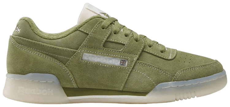 Reebok Workout Plus Grit Green Chalk Alabaster