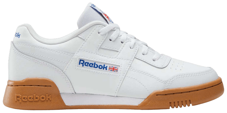 Reebok Workout Plus Big Kid White Vector Blue Vector Red