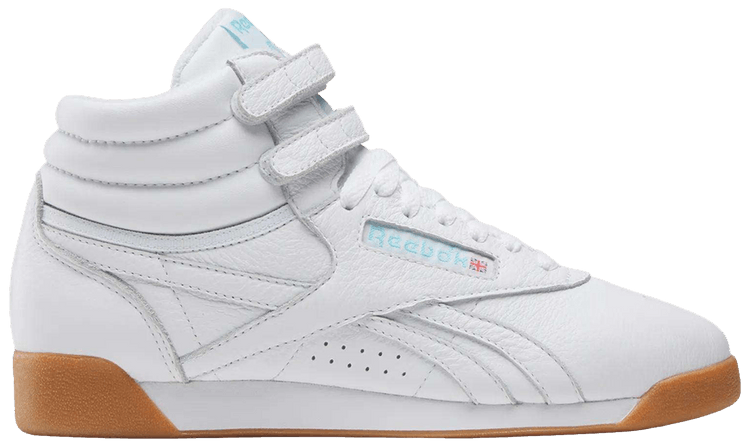 Reebok Wmns Freestyle Hi White Blue Gum