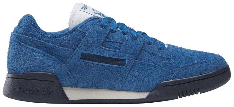 Reebok Workout Plus Athletic Blue Alabaster White