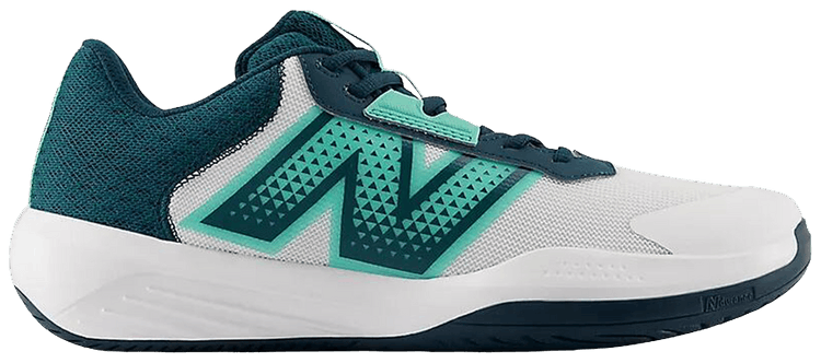 New Balance 696v6 White Medusa Green