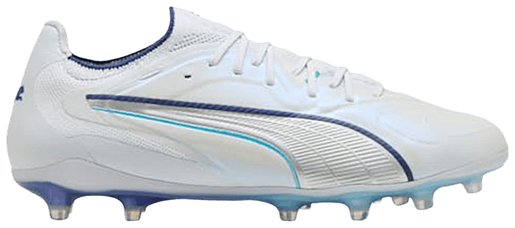 Puma King 20 Ultimate FG AG Silver Mist Blue Jewel