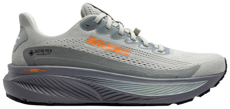 Brooks Ghost 17 GORE TEX Smoke Primer Grey Orange