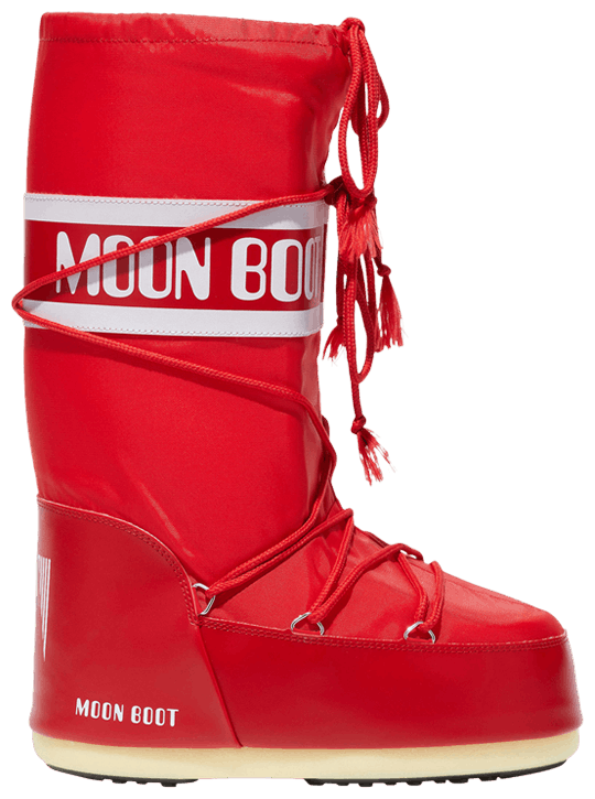 Moon Boot Icon Nylon Boot Red