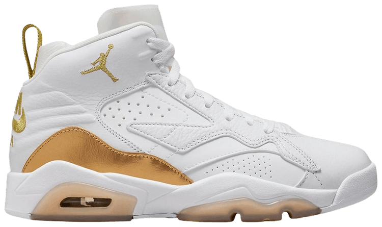 Air Jordan Wmns Jordan MVP 678 White Metallic Gold