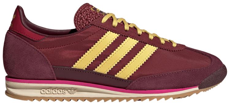 adidas Wmns SL 72 OG Maroon Yellow