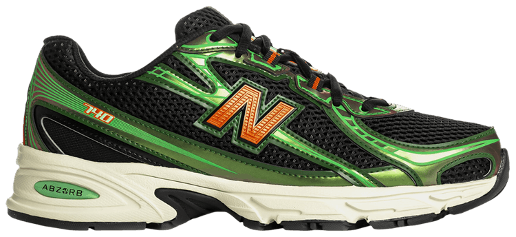 New Balance 740 Green Black