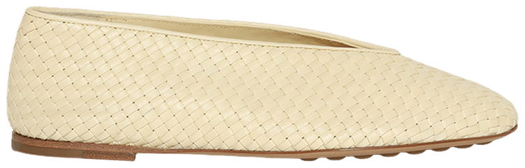 Bottega Veneta Wmns Ballerina Flat Camomile