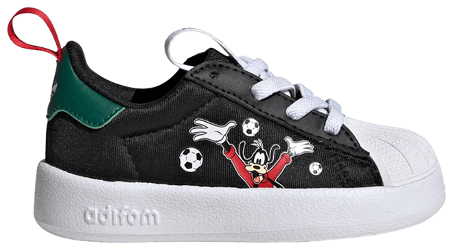 Disney x adidas Adifoam Superstar 360 Toddler Core Black Collegiate Green