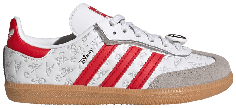 Disney x adidas Samba OG Comfort PS Cloud White Better Scarlet
