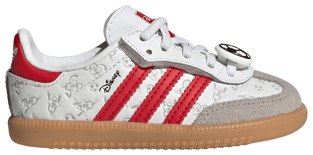 Disney x adidas Samba OG Toddler Cloud White Better Scarlet Gum
