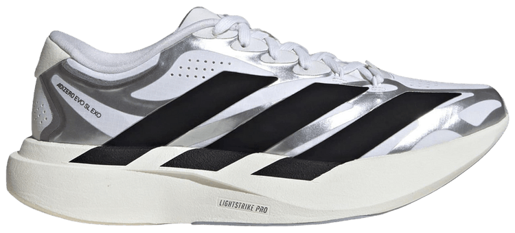 adidas Wmns Adizero Evo SL EXO Cloud White Core Black Iron Metallic