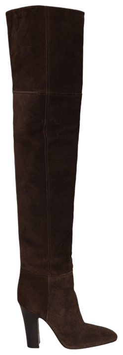 Paris Texas Wmns Lavinia Over The Knee Boot Brown
