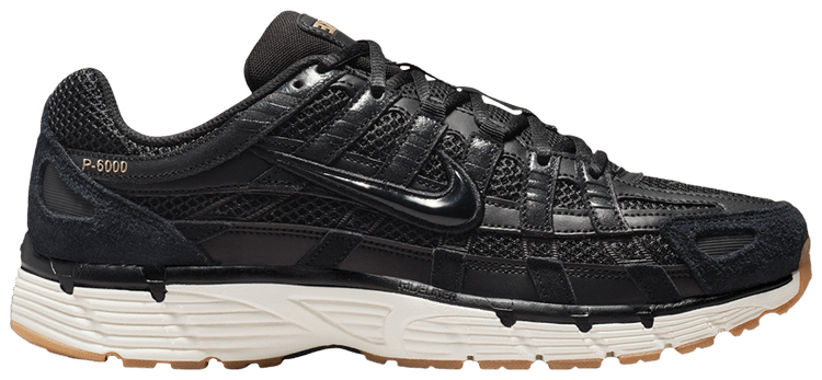 Nike P 6000 Black Metallic Gold Grain Sail