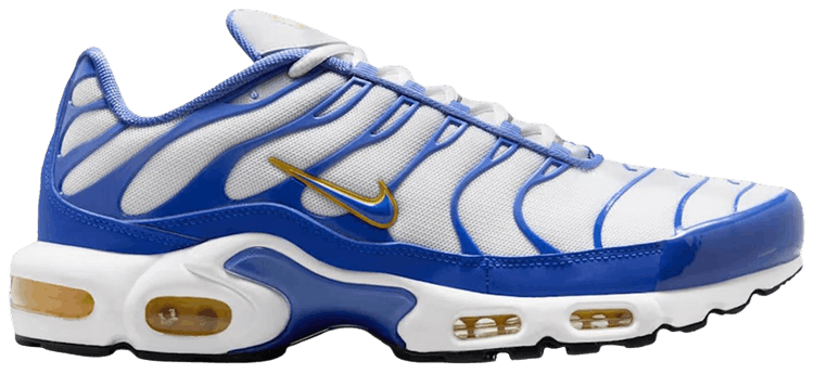 Nike Air Max Plus White Lyon Blue Varsity Maize