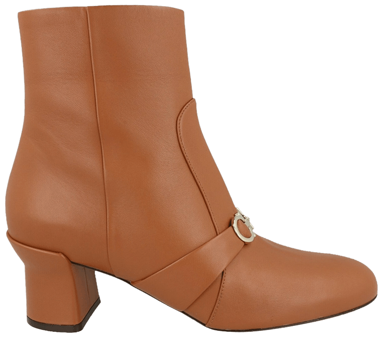 Ferragamo Wmns Orietta Leather Ankle Boot Sella