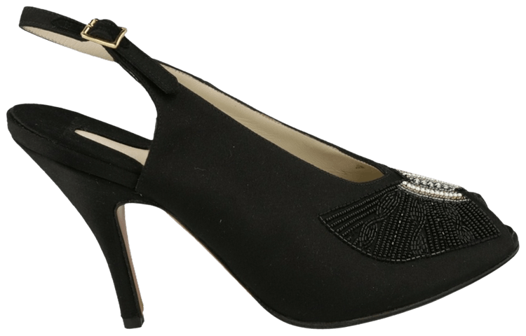 Ferragamo Wmns Stella 1955 Slingback Pump Black