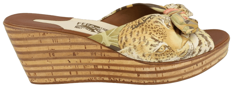 Ferragamo Wmns Seta 1994 Wedge Multi