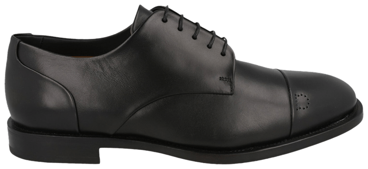Ferragamo Gavino Leather Oxford Black
