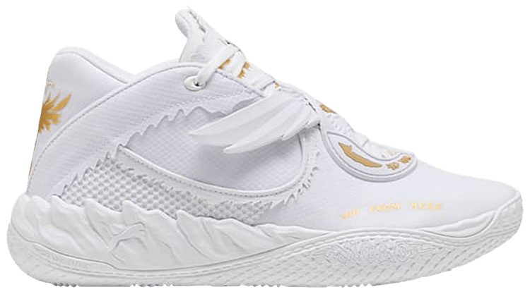 Puma MB05 Mist Big Kid White Gold