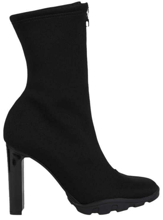 Alexander McQueen Wmns Slim Tread Ankle Boot Black
